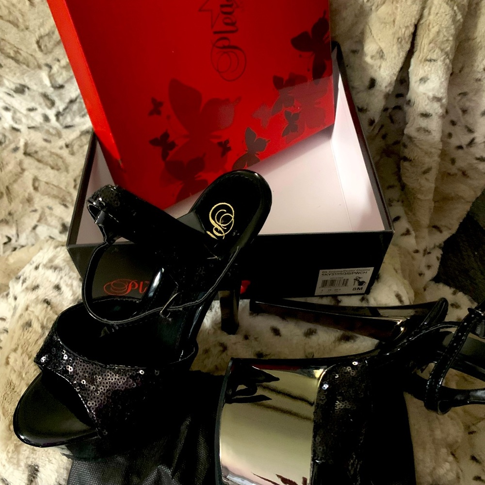 Pleaser sexy high heels  women size 8